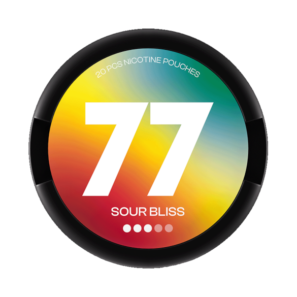 77 Nicotine Pouches Sour Bliss S3