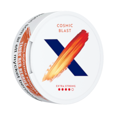 X Cosmic Blast Slim Extra Strong Nicotine Pouches