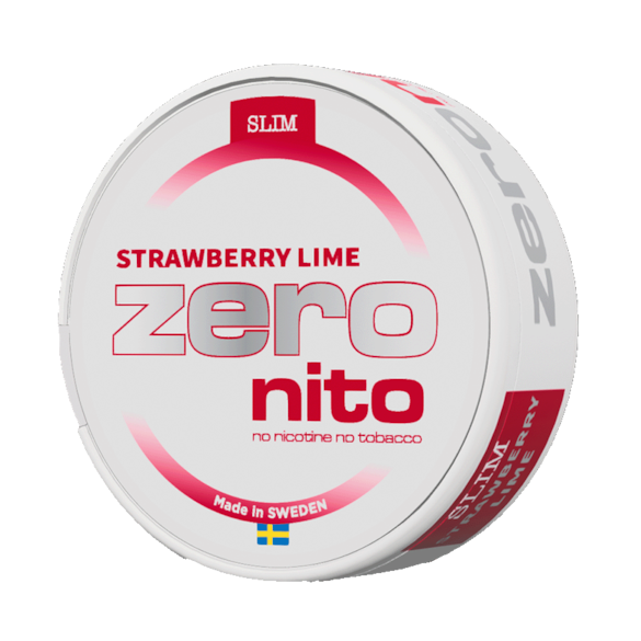 Zeronito Strawberry Lime Slim Nicotine Free