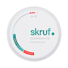 Skruf Superwhite No.53 Fresh Mint Strong