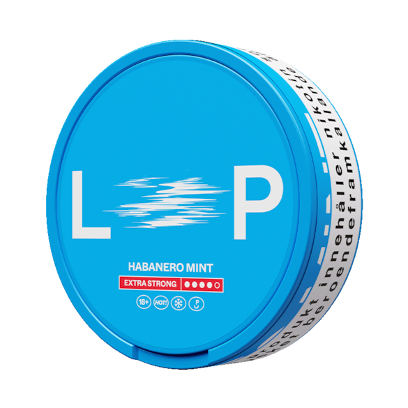 Loop Habanero Mint Slim Extra Strong Nicotine Pouches
