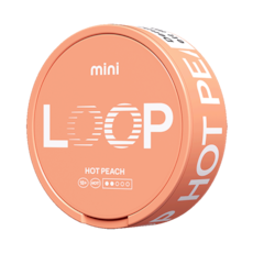 Loop Hot Peach Mini Normal Nicotine Pouches