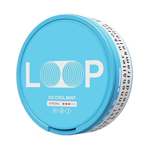 Loop Ice Cool Mint Slim Strong Nicotine Pouches