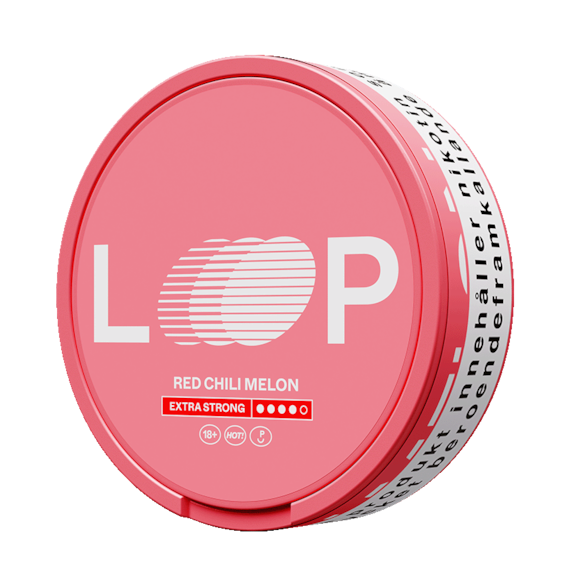 Loop Red Chili Melon Slim Extra Strong Nicotine Pouches