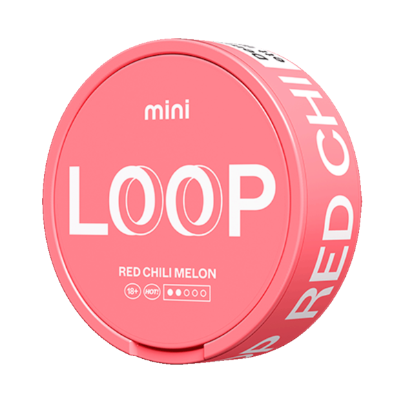 Loop Red Chili Melon Mini Normal Nicotine Pouches