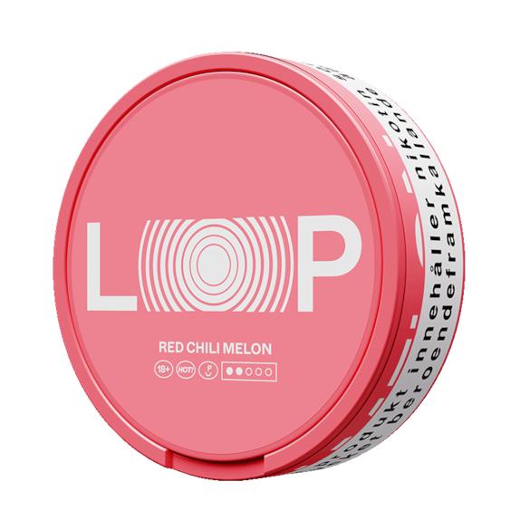 Loop Red Chili Melon Slim Normal Nicotine Pouches