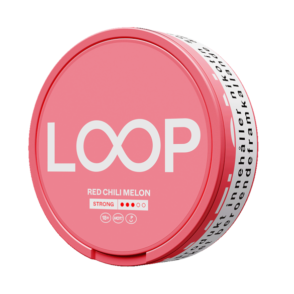 Loop Red Chili Melon Slim Strong Nicotine Pouches