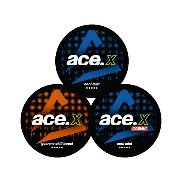 Ace X Strong Superwhite Mixpack