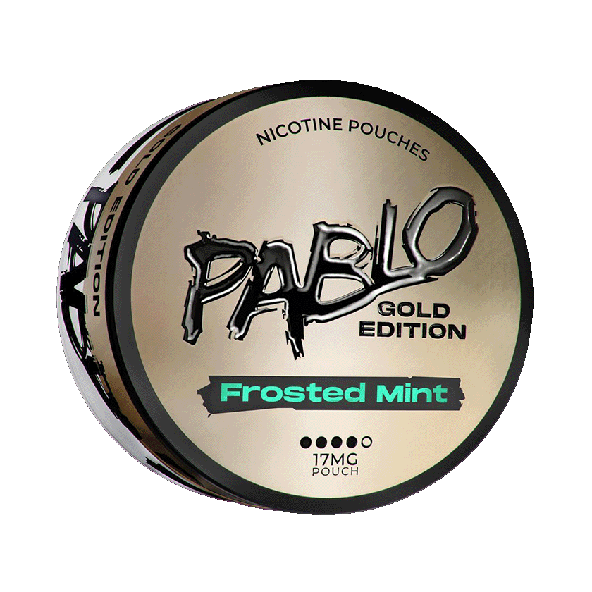 PABLO Gold Edition Frosted Mint 17mg Next Day Shipping pablo-gold-edition-frosted-mint-17mg-next-day-shipping