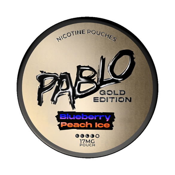 PABLO Gold Edition Blueberry Peach Ice 17mg