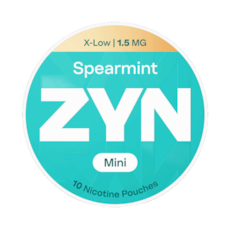 ZYN Spearmint Mini 1.5mg X-Low 10 Pouches