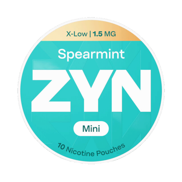 ZYN Spearmint Mini 1.5mg X-Low 10 Pouches