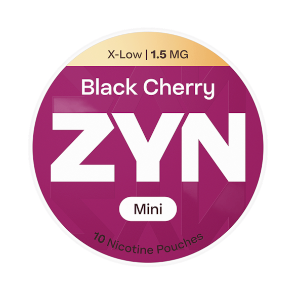 ZYN Black Cherry Mini 1.5mg X-Low 10 Pouches