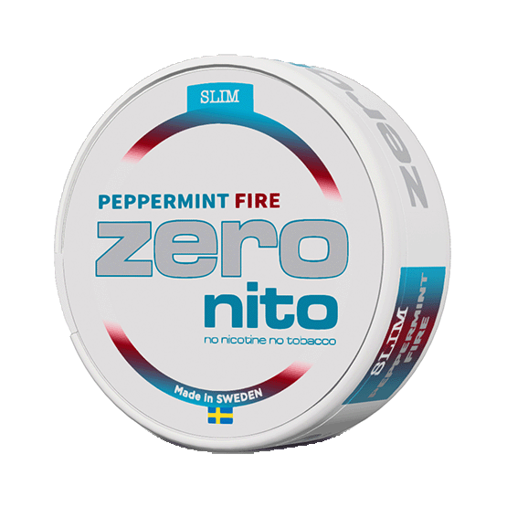 Zeronito Peppermint Fire Slim Nicotine Free