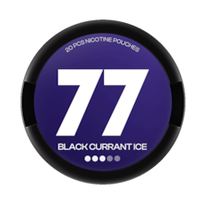 77 Nicotine Pouches Black Currant Ice 3