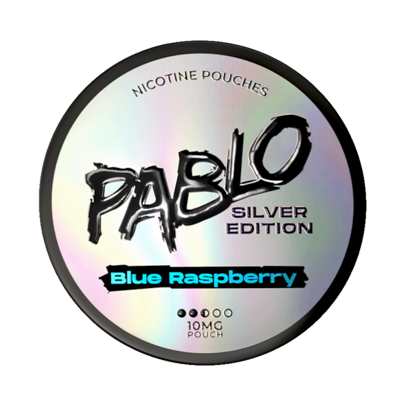 PABLO Silver Edition Blue Raspberry 10mg