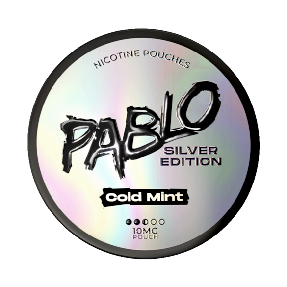 PABLO Silver Edition Cold Mint 10mg