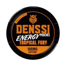 DENSSI Tropical Fury Energy Pouches 100mg