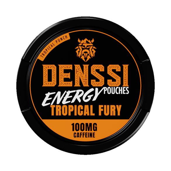 DENSSI Tropical Fury Energy Pouches 100mg