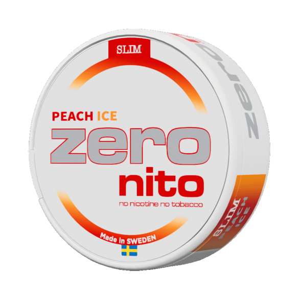 Zeronito Peach Ice Slim Nicotine Free