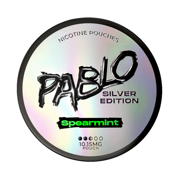 PABLO Silver Edition Spearmint 10.15mg
