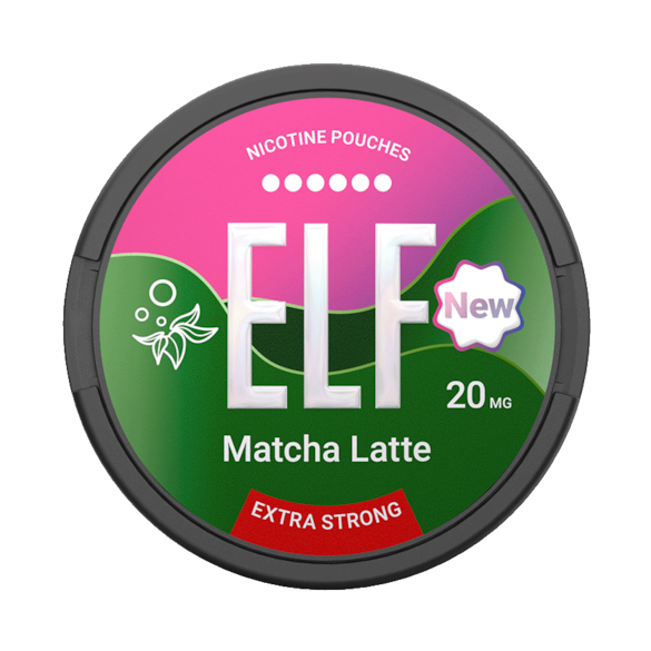 ELF Nicotine Pouches Matcha Latte 20mg