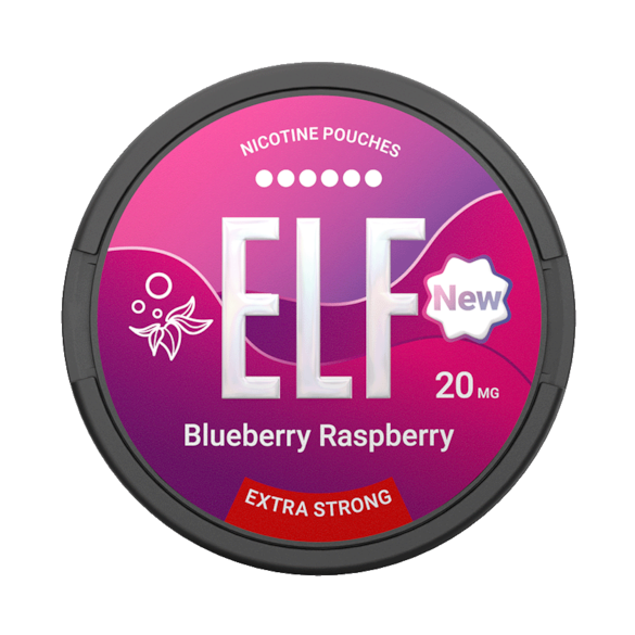ELF Nicotine Pouches Blueberry Raspberry 20mg