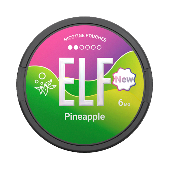 ELF Nicotine Pouches Pineapple 6mg