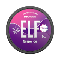 ELF Nicotine Pouches Grape Ice 6mg