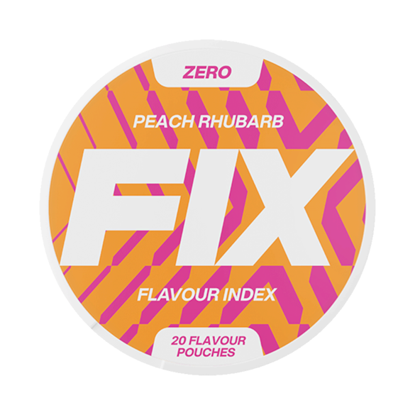FIX Zero Peach Rhubarb Nicotine Free