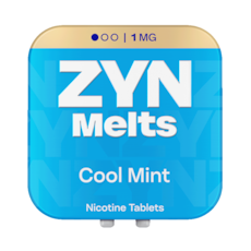 ZYN Melts Cool Mint 1mg