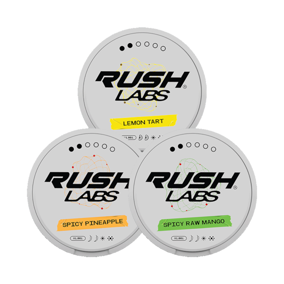 RUSH LABS 3-pack Mixpack